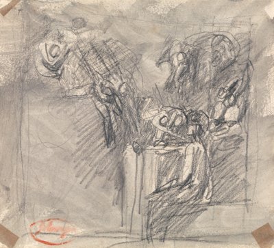 La tentación de Cristo de George Romney