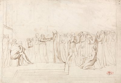 La acusación de Susana por parte de los ancianos de George Romney