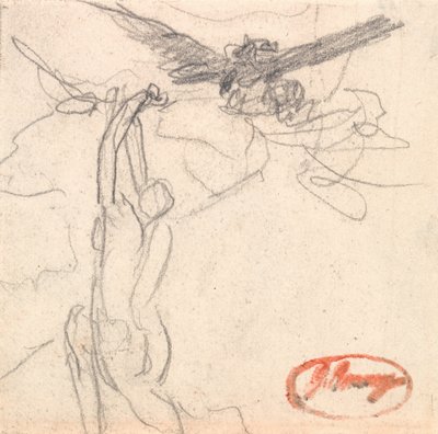 Los Asistentes de Titania Persiguiendo Murciélagos de George Romney