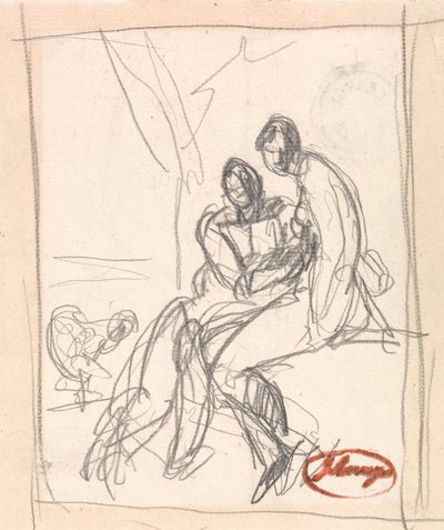 Dos amantes de George Romney