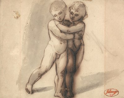Dos putti de George Romney