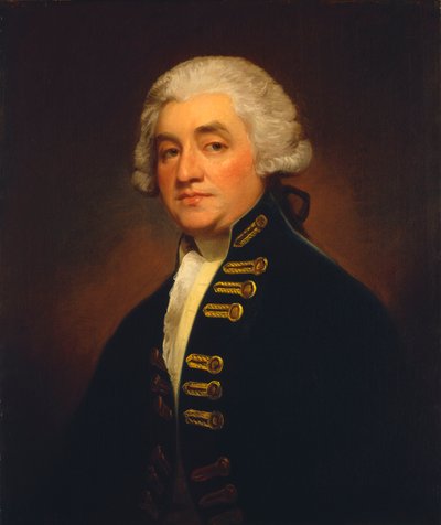 Vicealmirante Sir Joshua Rowley (1734-1790) de George Romney