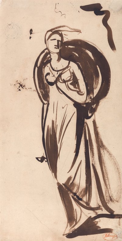 La vizcondesa Bulkeley en el papel de Hebe de George Romney