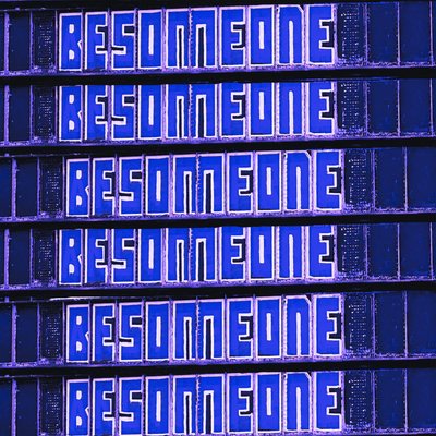 Be Someone, 2023 (acrílico sobre lienzo) de George Rosaly