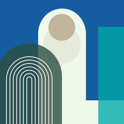 Medianoche azul, siglo XXI (ilustración) de George Rosaly