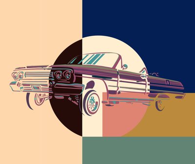 South Side , 2023 (Acrílico sobre lienzo) de George Rosaly