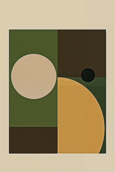Stillness in Motion, 2025 (acrílico sobre lienzo) de George Rosaly