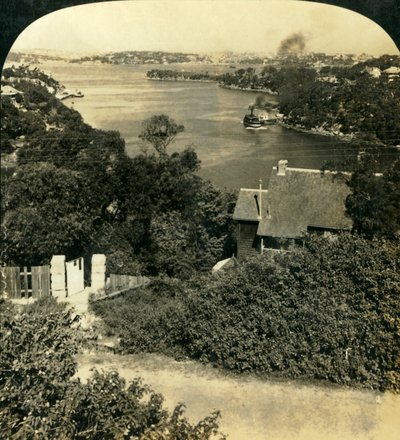 Bahía de Mosmans, Sídney, Australia, c1909 de George Rose