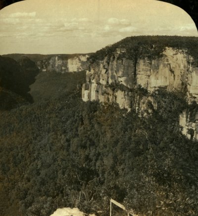 El Valle Grose, Montañas Azules, N.S.W., Australia, 1909 de George Rose