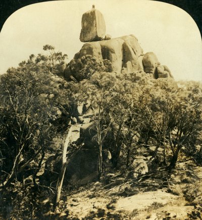 La Roca del Mirador, Buffalo Ranges, Victoria, Australia, c. 1909 de George Rose