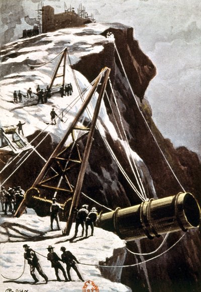 Montando el camión. De la Tierra a la Luna de George Roux