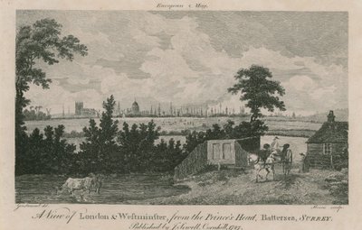 Una Vista de Londres y Westminster de George Samuel Elgood