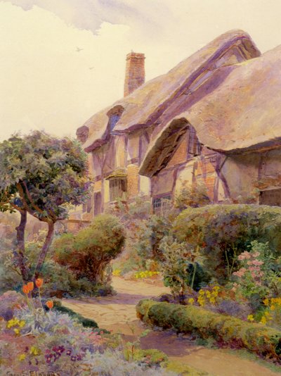 La cabaña de Anne Hathaway de George Samuel Elgood