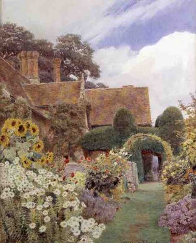 Cleve Prior: Girasoles de George Samuel Elgood