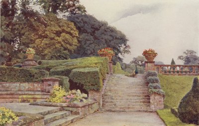 Condover, los escalones de la terraza de George Samuel Elgood
