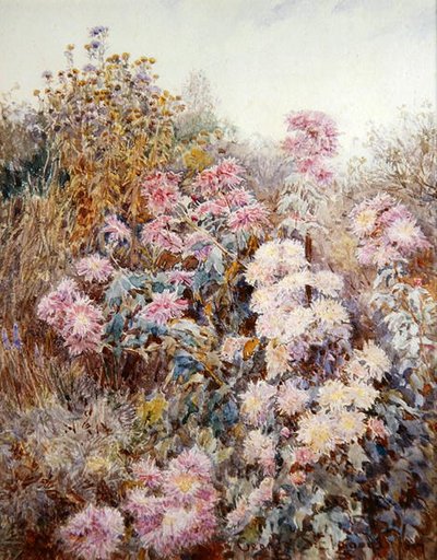 En el jardín de la parcela de George Samuel Elgood