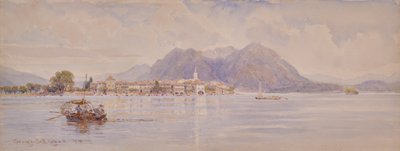 Isola dei Pescatori, Lago Mayor de George Samuel Elgood