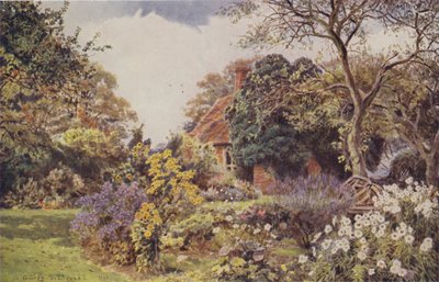 Stone Hall, Easton, el Jardín de la Amistad de George Samuel Elgood