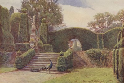 La terraza, Brockenhurst de George Samuel Elgood