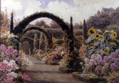 Los Arcos de Tejo, Castillo de Murthly, Perthshire de George Samuel Elgood