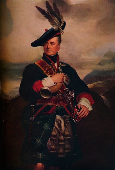 El Gallo del Norte: George, quinto duque de Gordon, c1812 de George Sanders