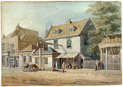 Taberna del Castillo, Old Kent Road, Londres de George Scharf