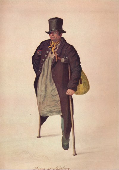 Dibujado en Salisbury, c1800 de George Scharf