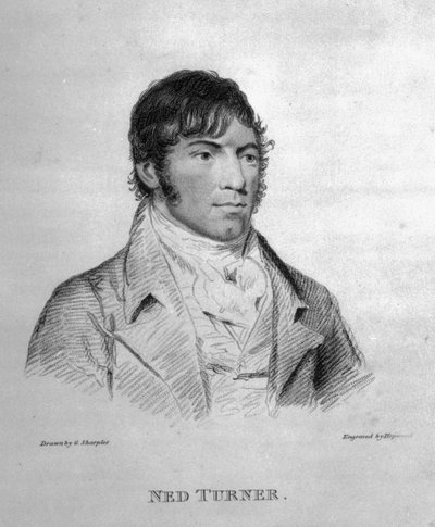 Ned Turner, grabado por Hopwood de George Sharples