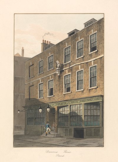 Devereux House, The Strand, Londres de George Shepheard