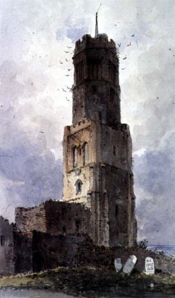 Iglesia de Irthlingborough, Northamptonshire de George Shepherd