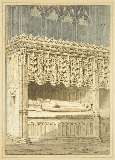 Monumento a Sir Thomas Mede en St Mary Redcliffe de George Shepherd
