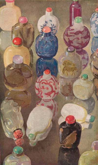 Botellas de rapé chinas, c. 1923 de George Sheringham