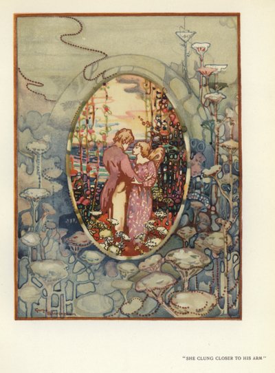 Ilustración para El hipócrita feliz de Max Beerbohm de George Sheringham