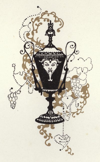 Ilustración para The Happy Hypocrite de Max Beerbohm de George Sheringham