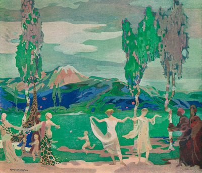 Los campos de Avatar, siglo XX 1914-1915 de George Sheringham