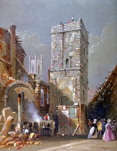 San Bartolomé por el Intercambio, Ciudad de Londres de George Sidney Shepherd