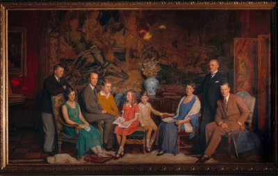 Gustav Krupp v. B. y H. Retrato de familia de George Simon Harcourt