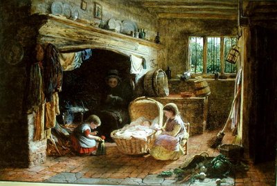 Una Chimenea de Cabaña de George Smith
