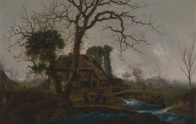 Paisaje de invierno de George Smith