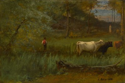 Una pastoral de George Snr. Inness