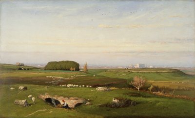 En la Campagna romana de George Snr. Inness