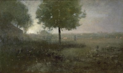 Misty Morning, Montclair de George Snr. Inness