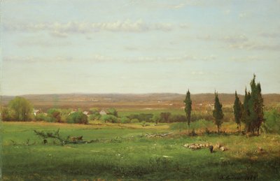 Cerca de Eagleswood de George Snr. Inness