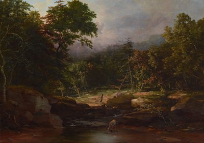 Arroyo en las montañas, c.1850 de George Snr. Inness