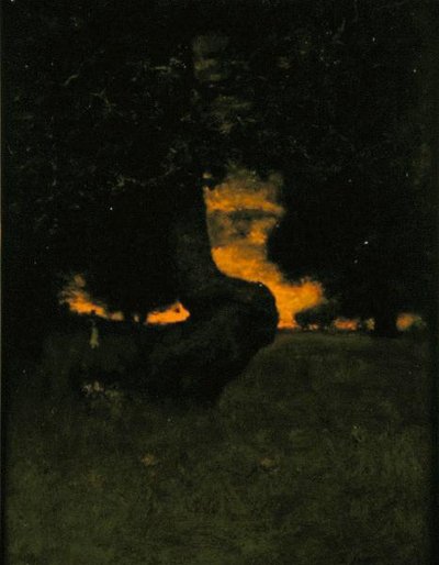 Atardecer, c.1889 de George Snr. Inness