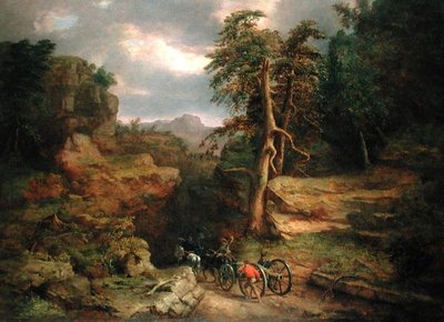 Los días sombríos de 1776 de George Snr. Inness