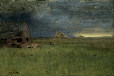 La granja solitaria, Nantucket, 1892 de George Snr. Inness