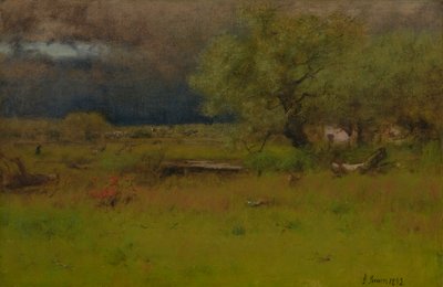La tormenta que pasa 1892 (Óleo sobre lienzo) de George Snr. Inness