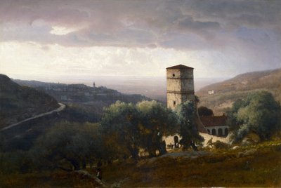 Vista de Roma desde Tívoli de George Snr. Inness