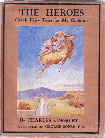 Diseño de la sobrecubierta, de Los Héroes publicado por George Allen y Unwin 1929 de George Soper